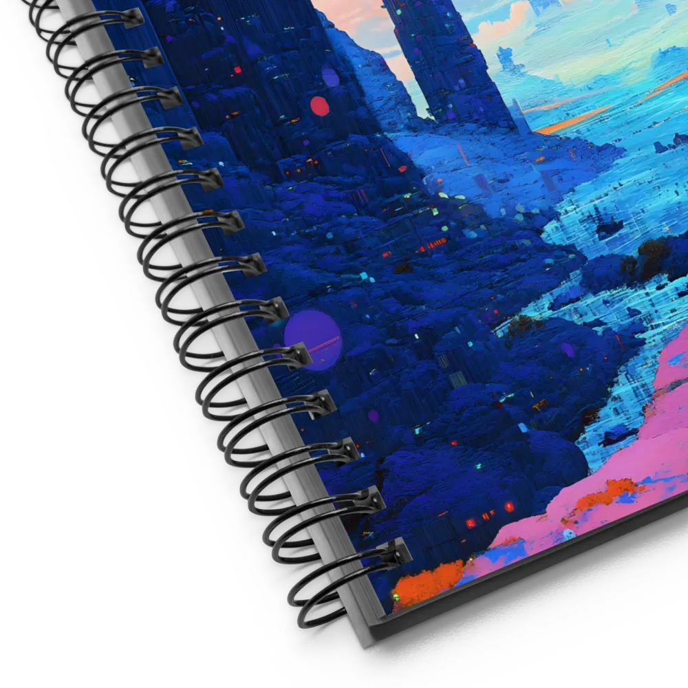 Futuristic Reverie | Spiral Notebook