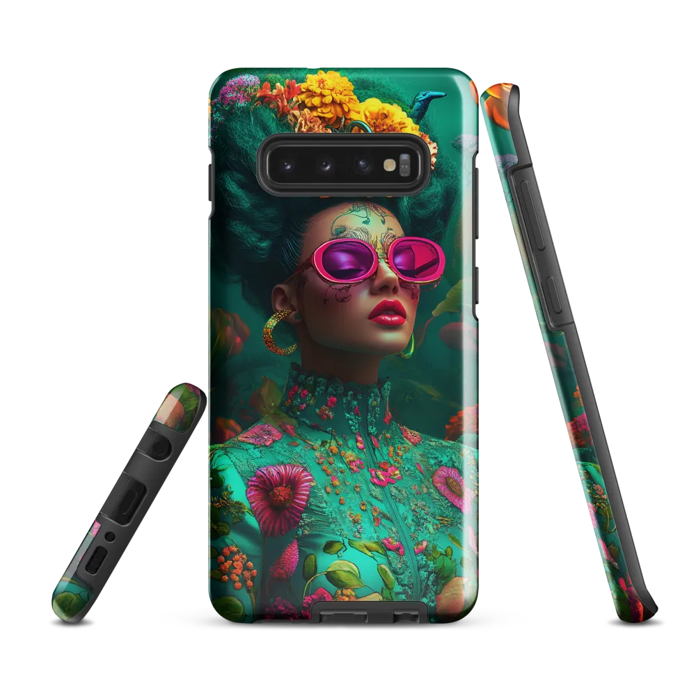 Floral Dreams | Phone Case |  S10 Plus | Tough Case | Glossy