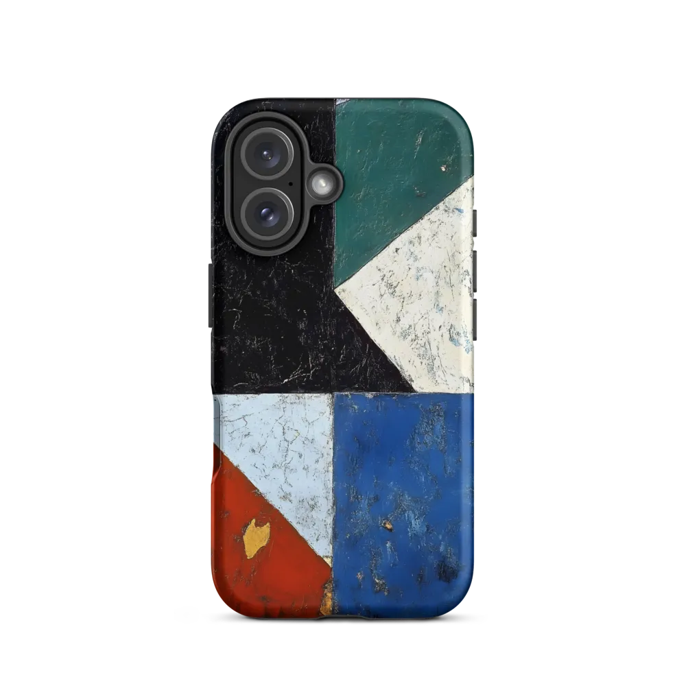 Geometric Tension: An Abstract Exploration | Phone Case