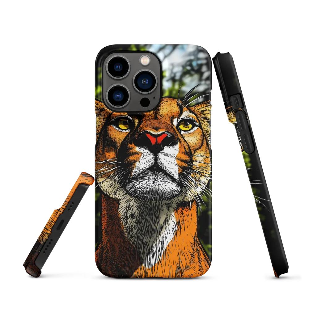 Regal Gaze: The Lioness in Focus