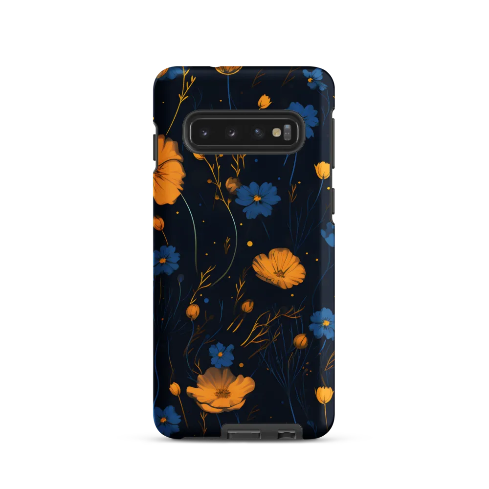 Nocturnal Blossoms | Phone Case |  S10 | Tough Case | Matte