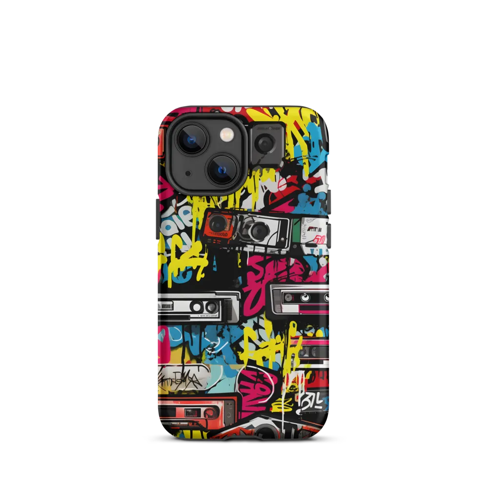 Urban Nostalgia: A Retro Cassette Explosion