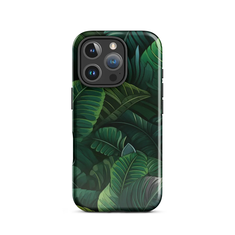 Lush Canopy: A Tropical Foliage Study
