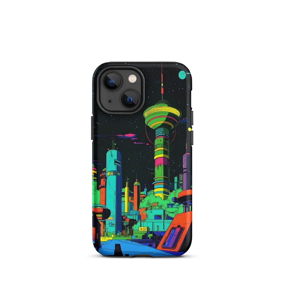 Neon Dreams: A Futuristic Cityscape