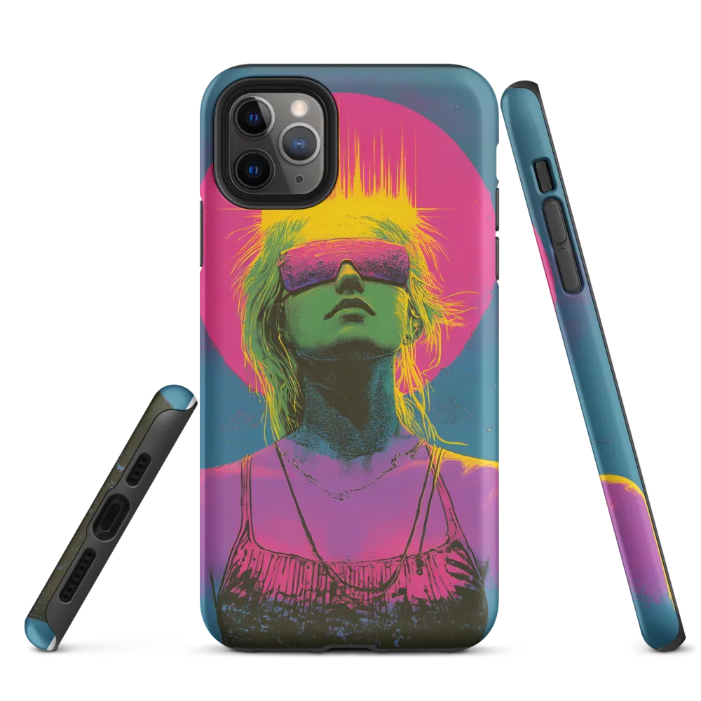 Neon Dreams: Portrait of a Modern Muse