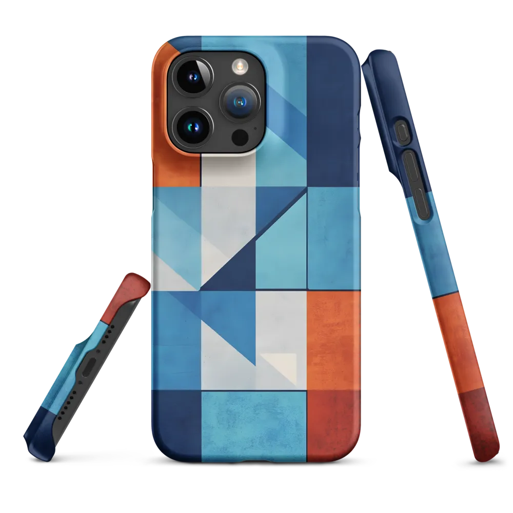 Geometric Harmony in Color | Phone Case |  15 Pro Max | Snap Case | Matte