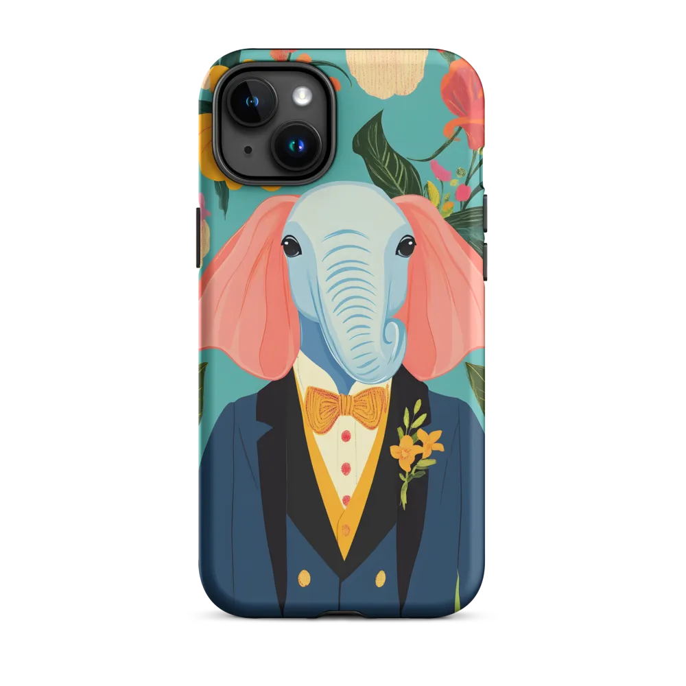 Elegance in Bloom | Phone Case |  15 Plus | Tough Case | Matte