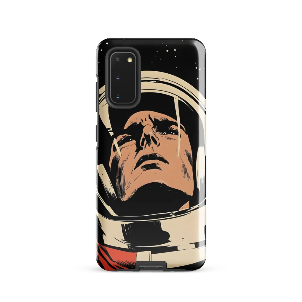 Gaze of the Astronaut | Phone Case |  S20 | Tough Case | Glossy