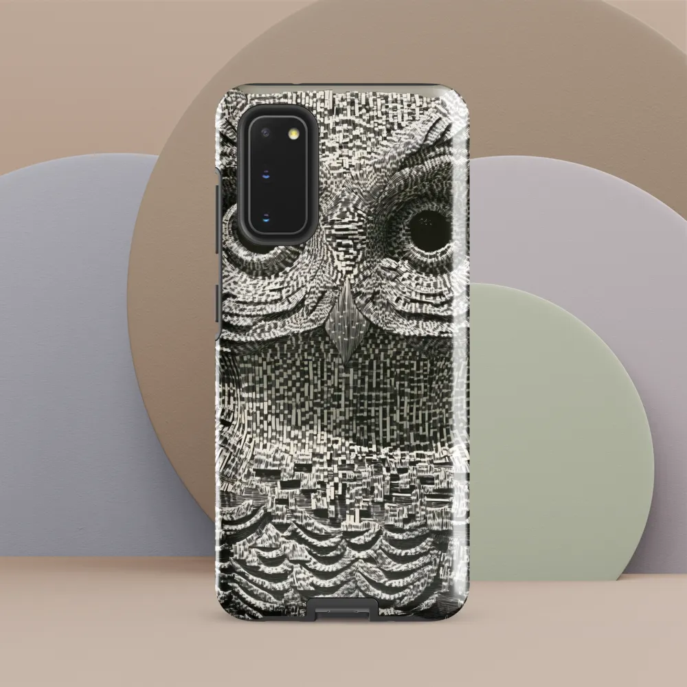 Intricate Owl of Textures