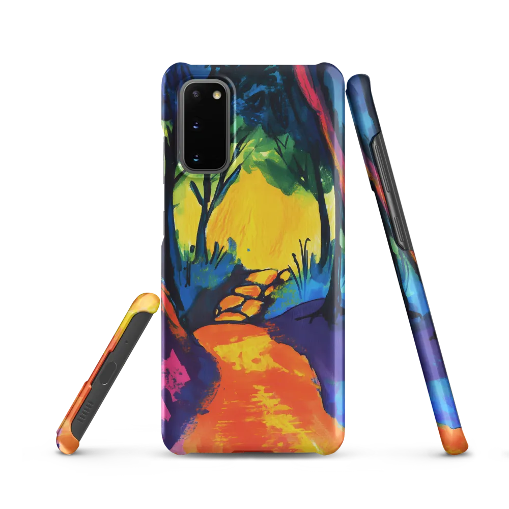 Path Through a Vibrant Forest