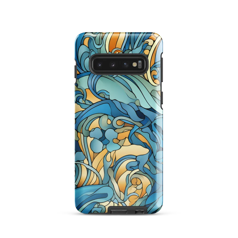 Dancing Waves of the Ocean | Phone Case |  S10 | Tough Case | Glossy