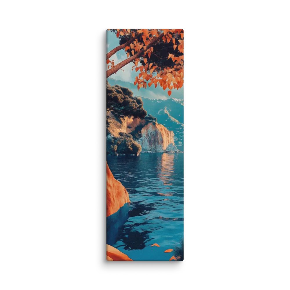 Elysian Waterscape | Canvas | 12″×36″