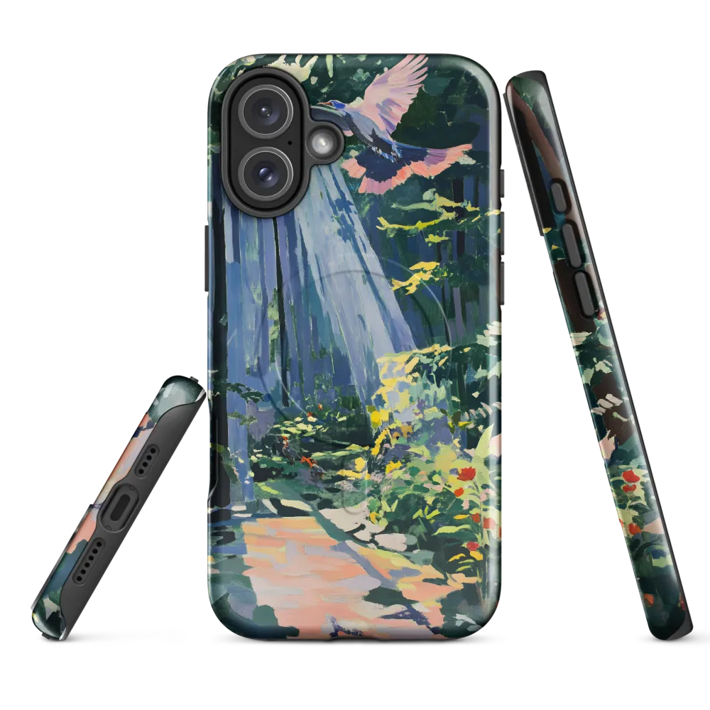 Flight of Light: A Serene Forest