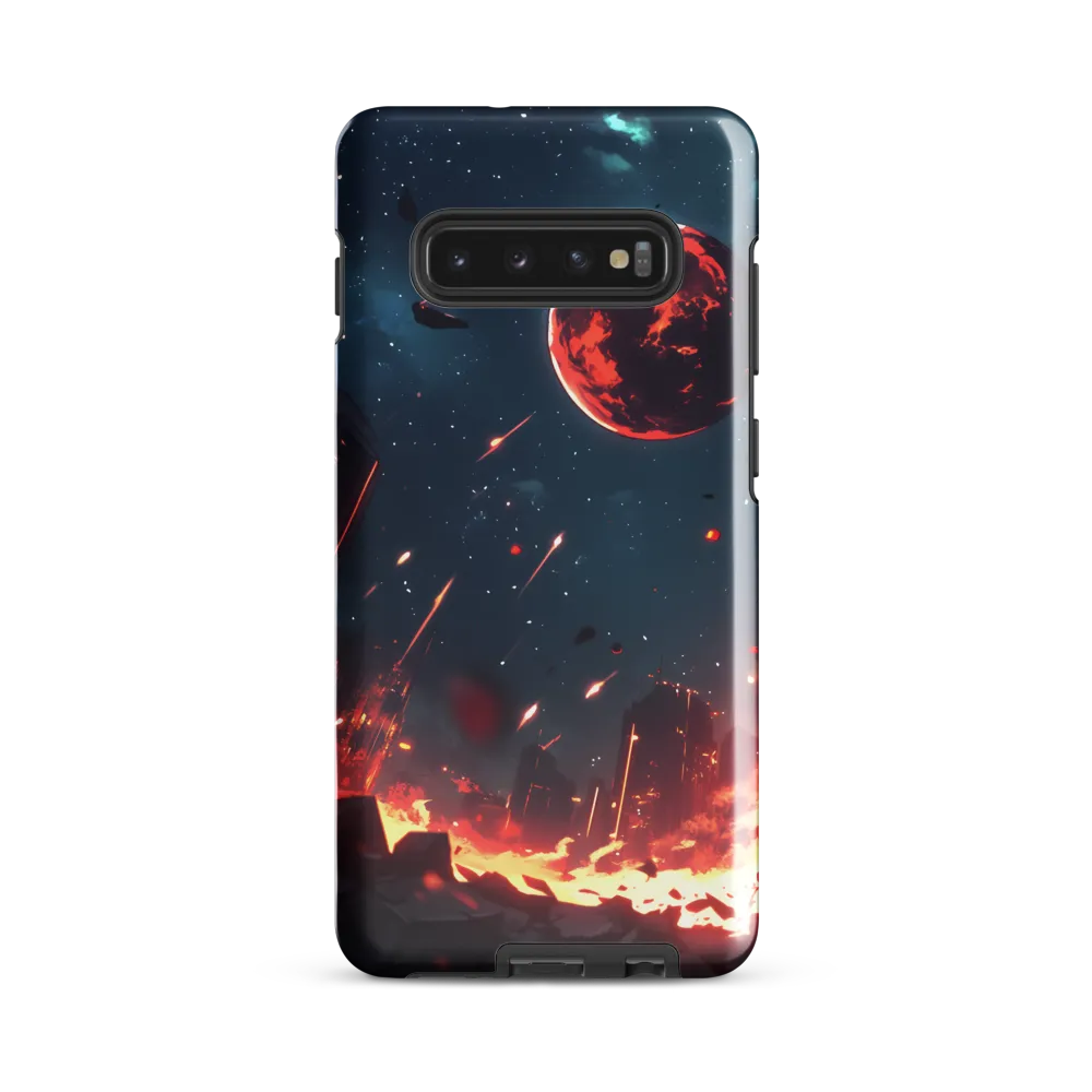 Celestial Catastrophe | Phone Case |  S10 Plus | Tough Case | Glossy