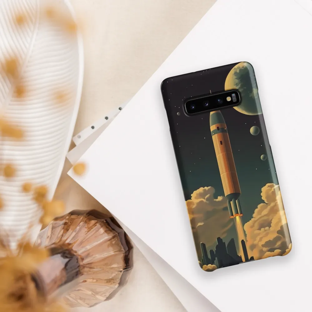 Journey Through the Cosmic Frontier | Phone Case |  S10 Plus | Snap Case | Matte