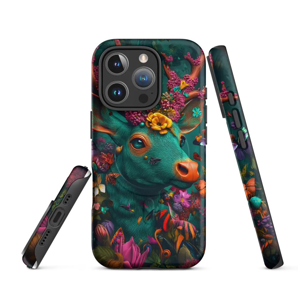 Whimsical Blossoms of the Enchanted Forest | Phone Case |  16 Pro | MagSafe® Tough Case | Matte