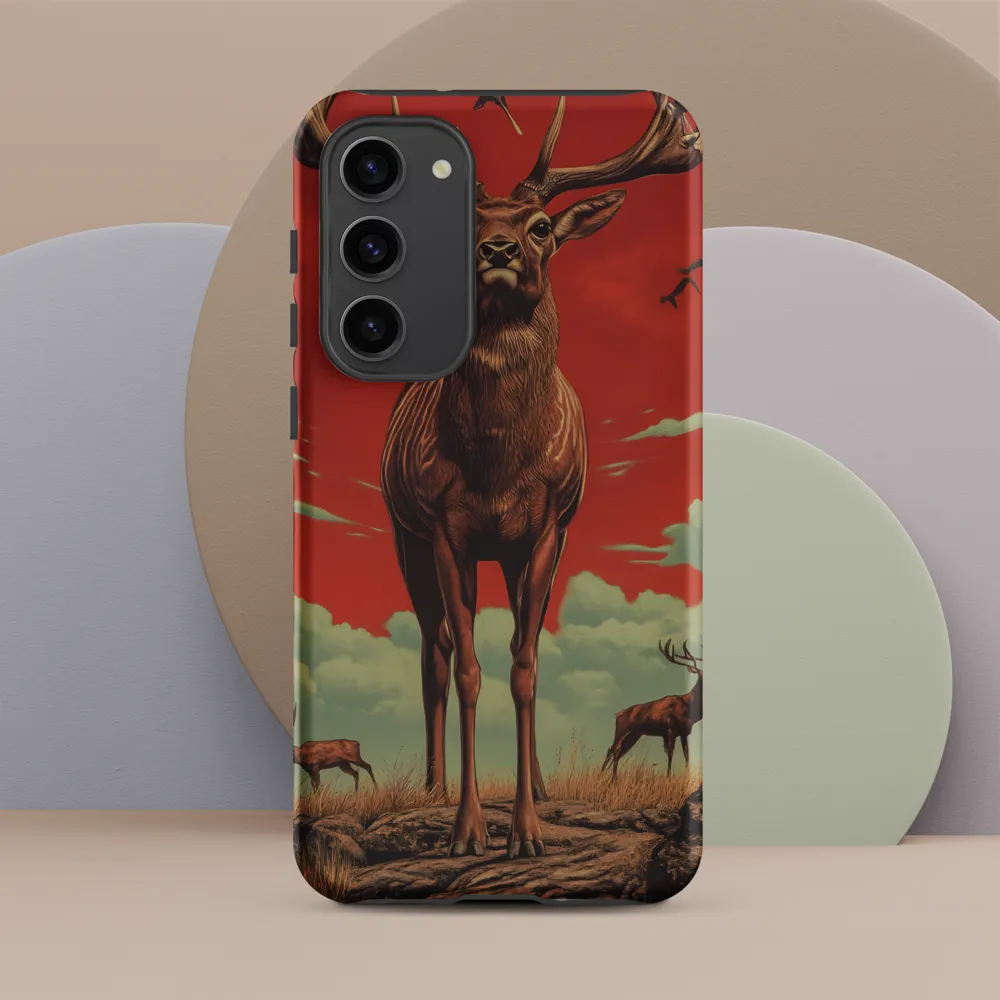 Majesty in Red: The Stalwart Stag