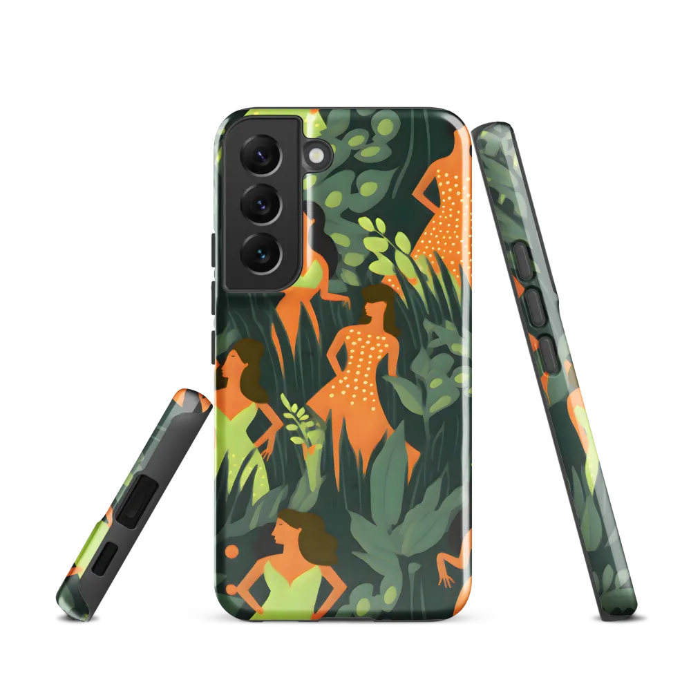 Playful Harmony in Patterns | Phone Case |  S22 | Tough Case | Glossy