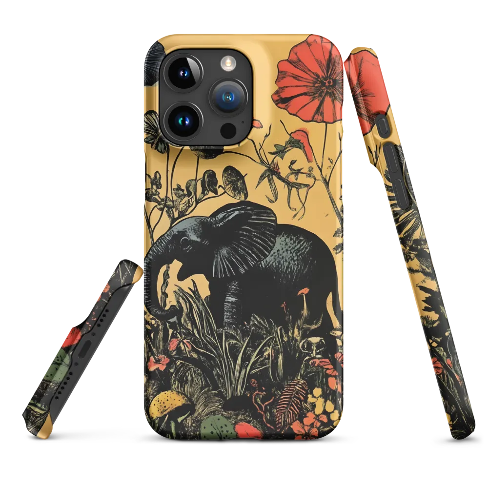 Floral Majesty: The Elephant's Sanctuary