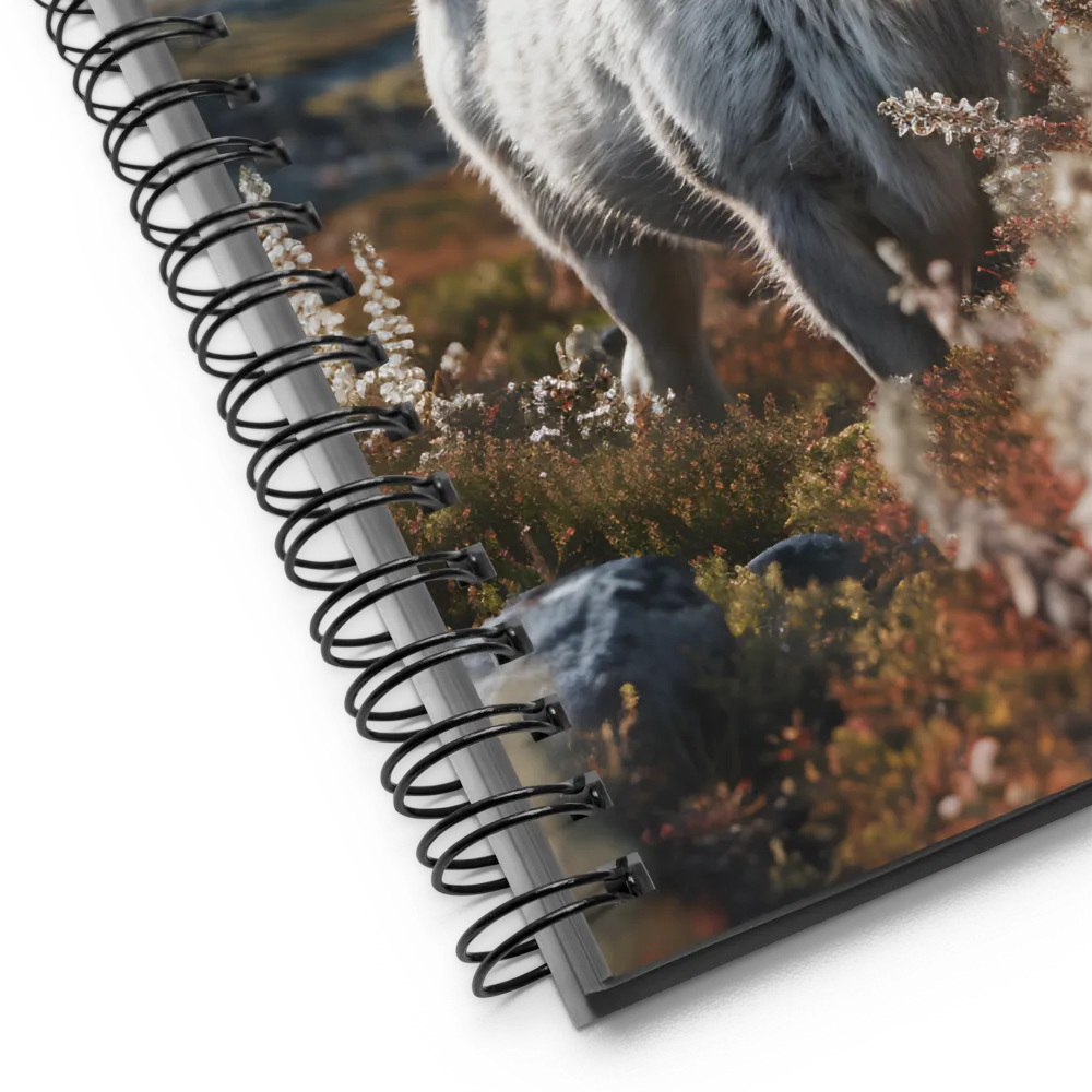 Majestic Harmony: The Reindeer in Nature | Spiral Notebook