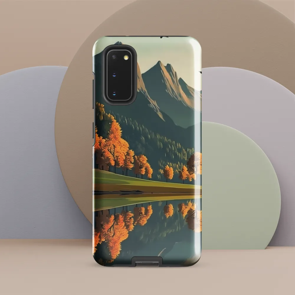 Reflections of Autumn | Phone Case |  S20 | Tough Case | Glossy
