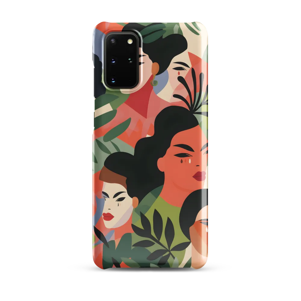 Harmony of Nature and Femininity | Phone Case |  S20 Plus | Snap Case | Glossy