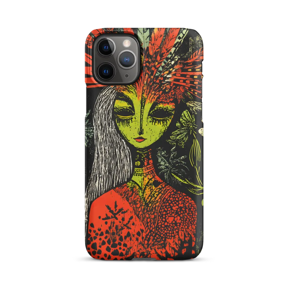 Mystical Flora: A Surreal Portrait
