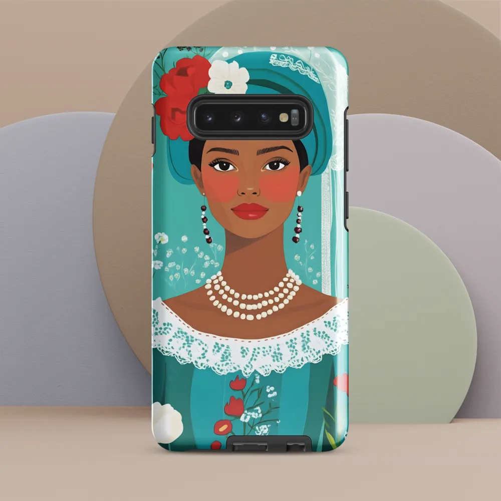 Embracing Elegance | Phone Case |  S10 Plus | Tough Case | Glossy