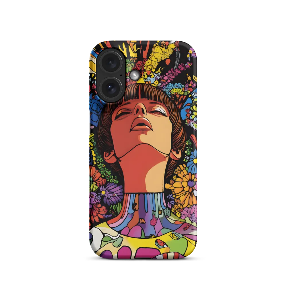Vibrant Ecstasy: A Psychedelic Portrait