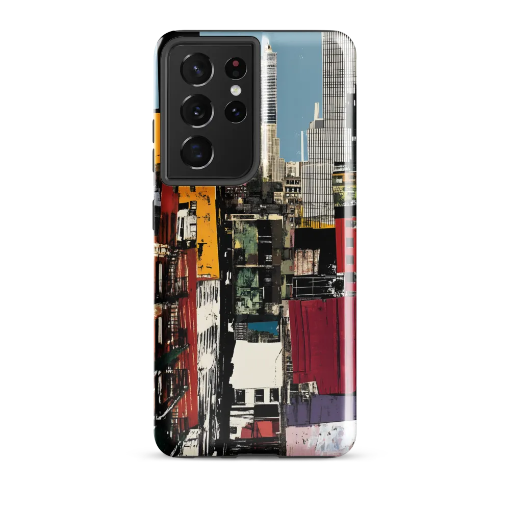 Urban Collage: A Vivid Cityscape