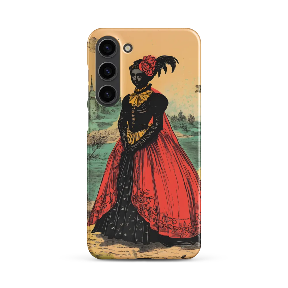 Elegance in Red and Gold