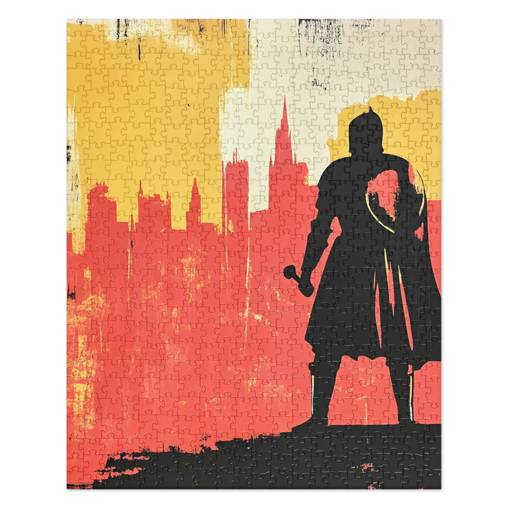 Hero in the Urban Dawn | Jigsaw Puzzle | 520 pieces