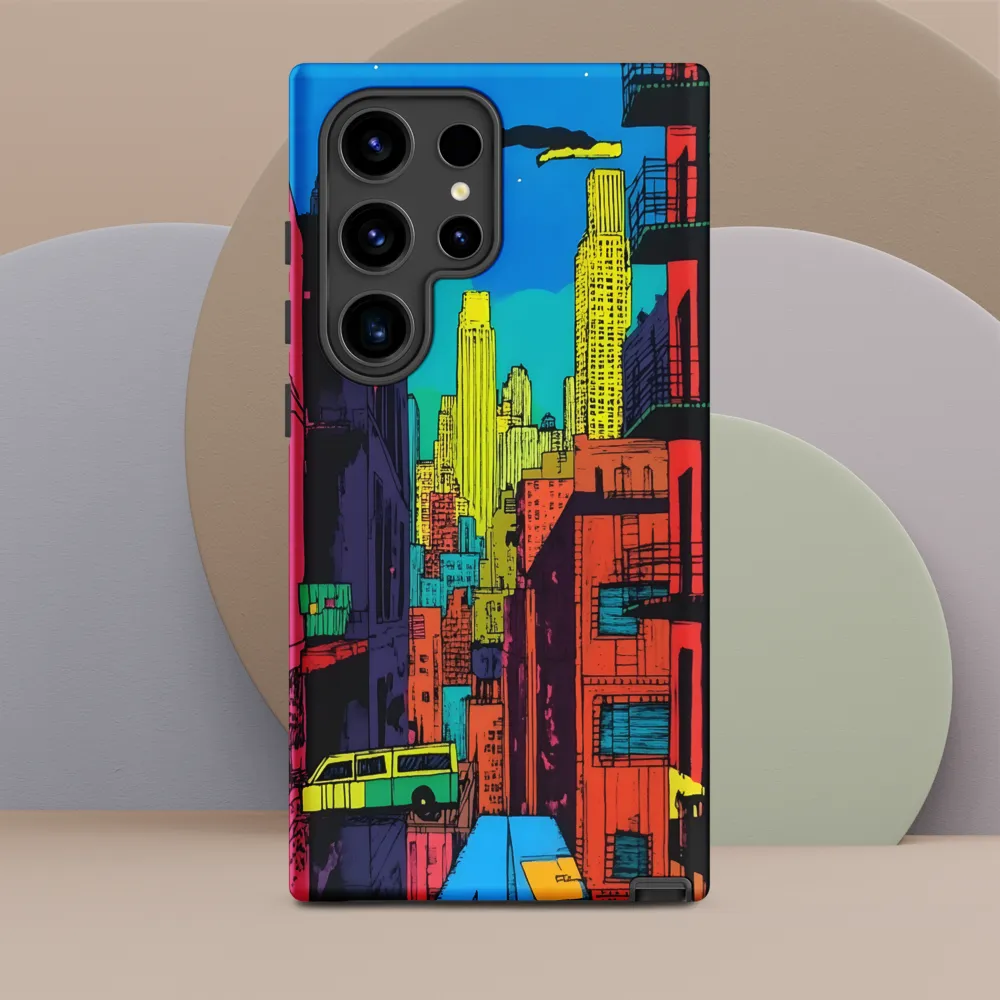 Urban Vibrance: A Pop Art Cityscape