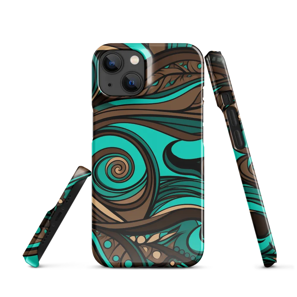 Fluctuating Currents | Phone Case |  14 | Snap Case | Glossy
