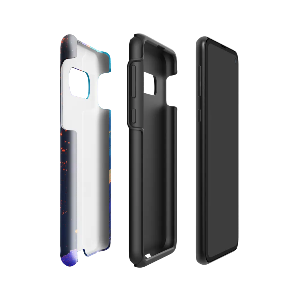 Celestial Harmony: A Surreal Exploration of Space | Phone Case |  S10e | Tough Case | Glossy
