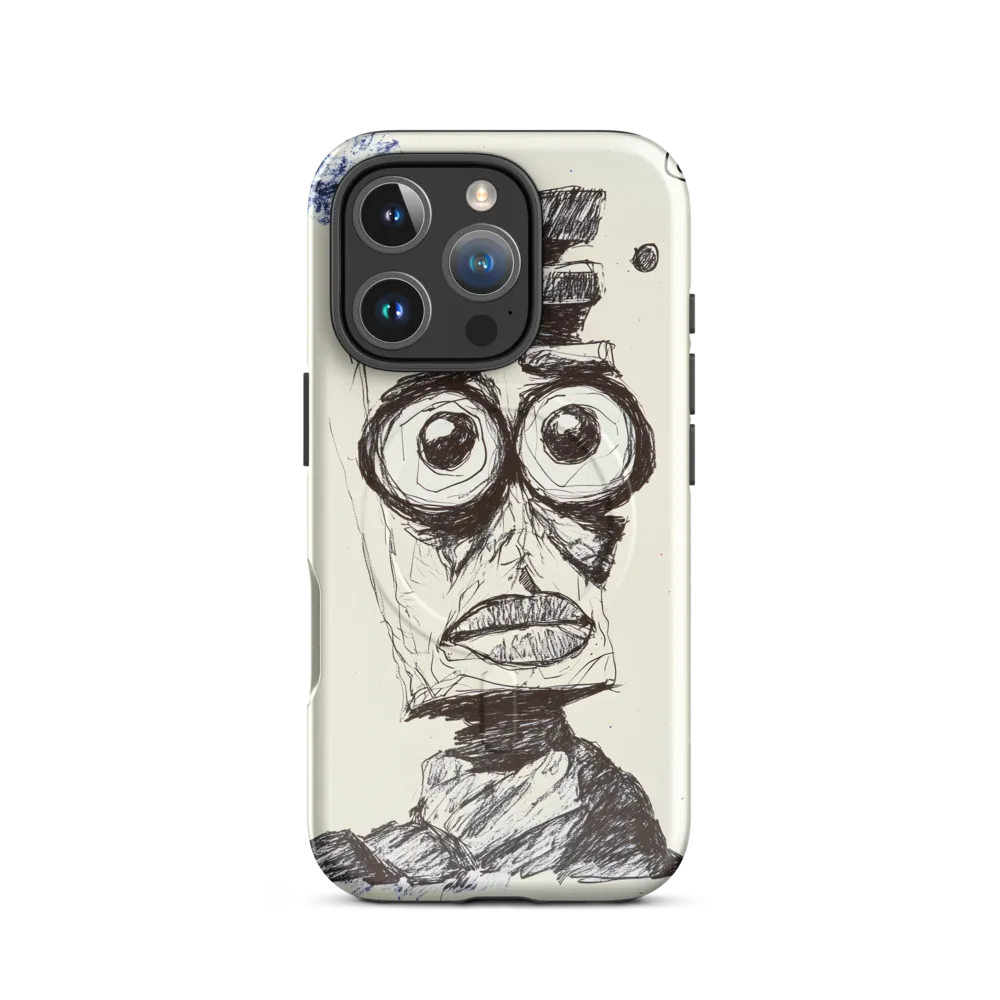 Abstract Surrealist Figure in Cubism