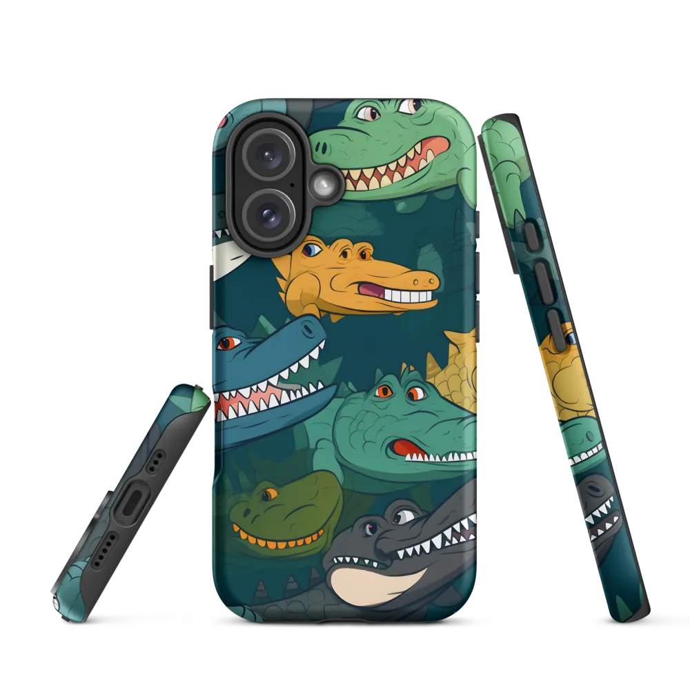 Cheerful Crocodilian Parade