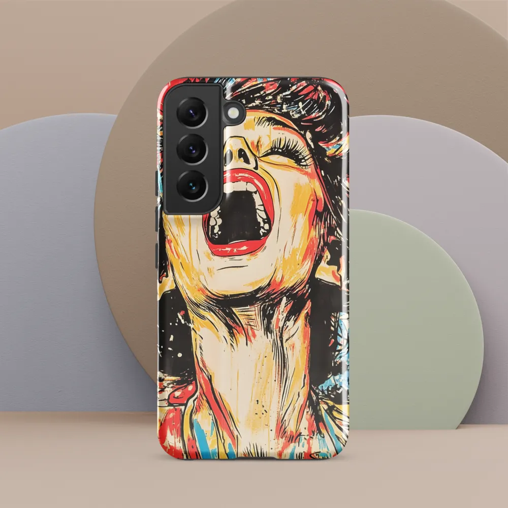 The Cry of Color | Phone Case |  S22 | Tough Case | Glossy