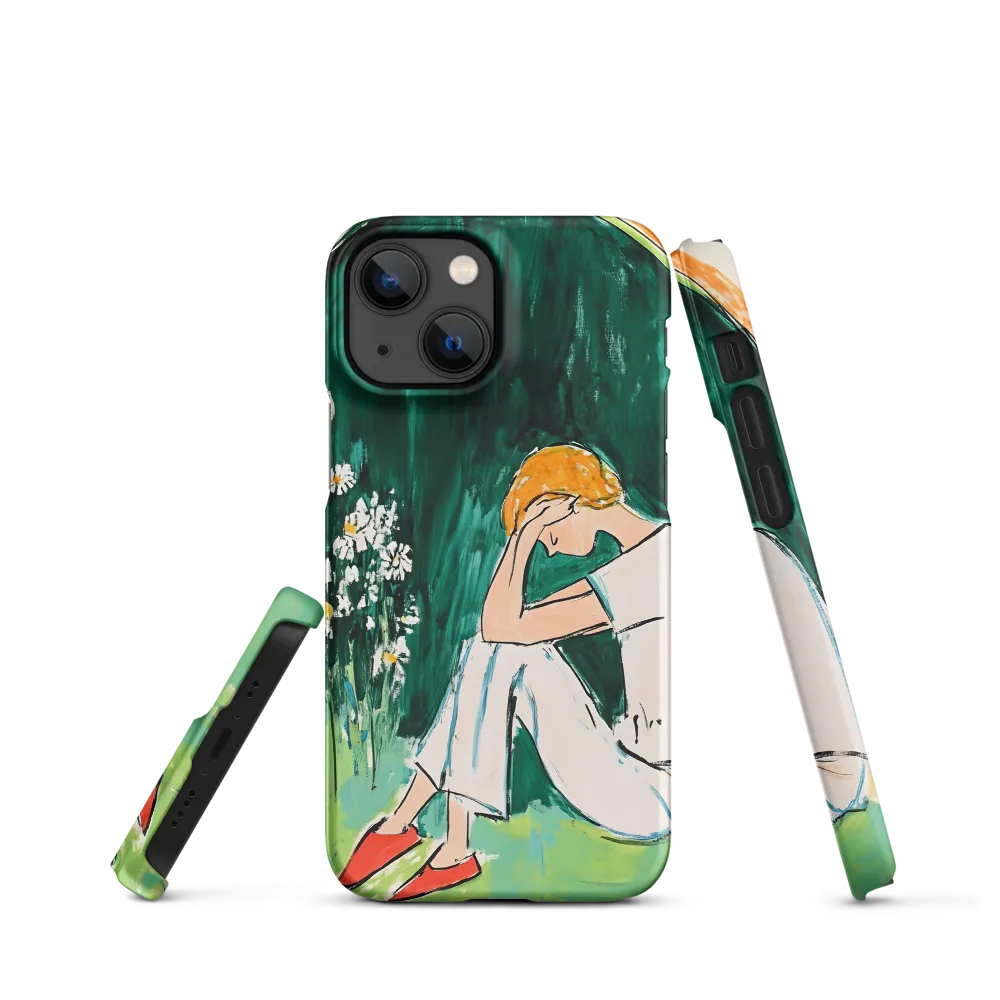 Silent Sorrow | Phone Case |  13 Mini | Snap Case | Matte