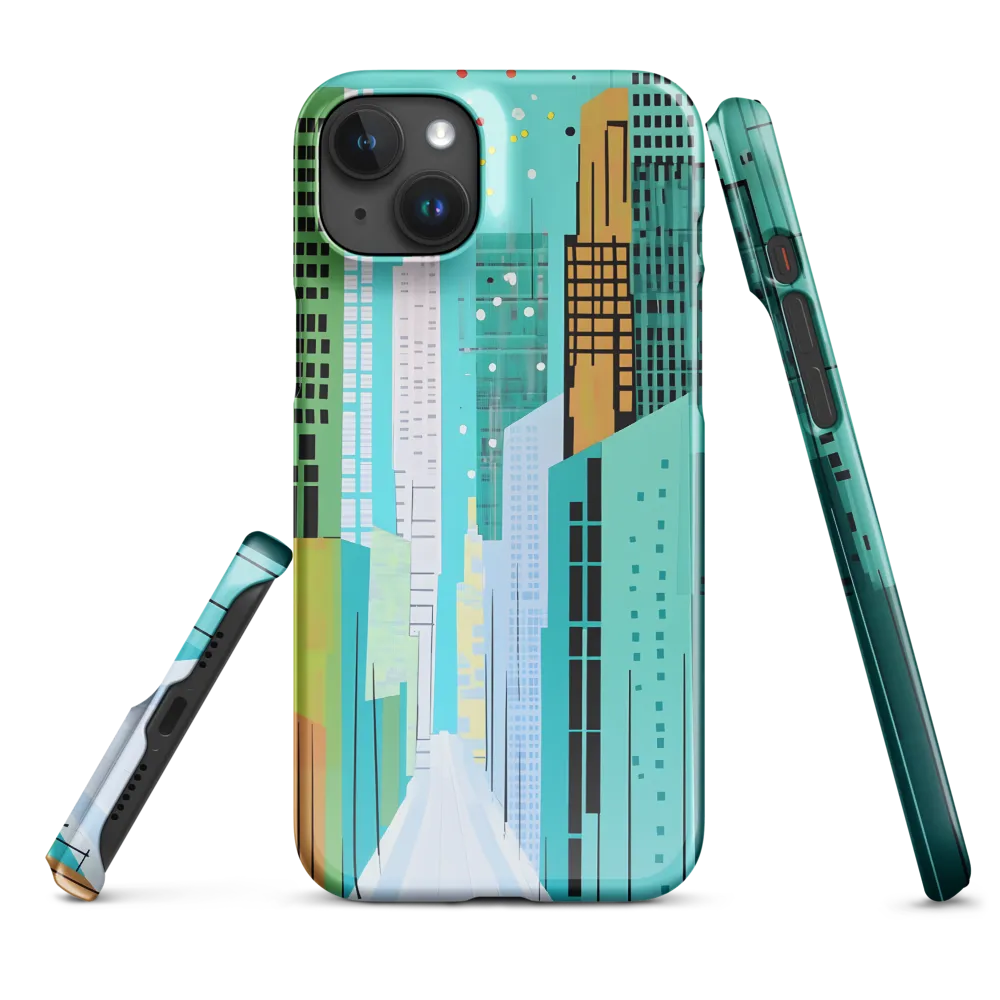 Urban Symphony in Turquoise