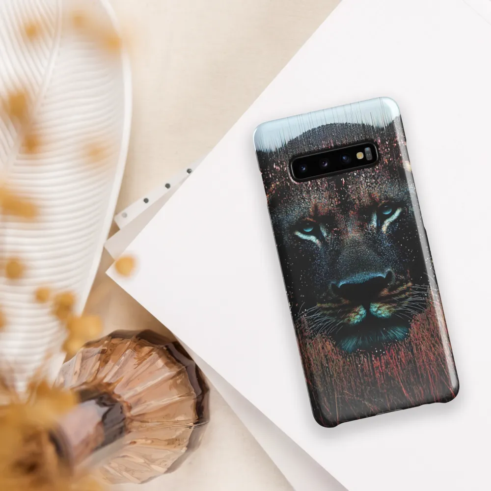 Mystical Majesty of the Lion | Phone Case |  S10 Plus | Snap Case | Glossy