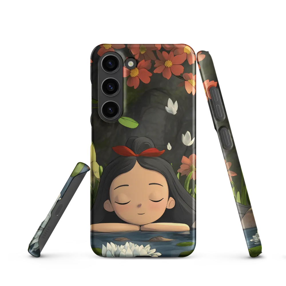 Tranquility by the Waterside | Phone Case |  S23 | Snap Case | Matte