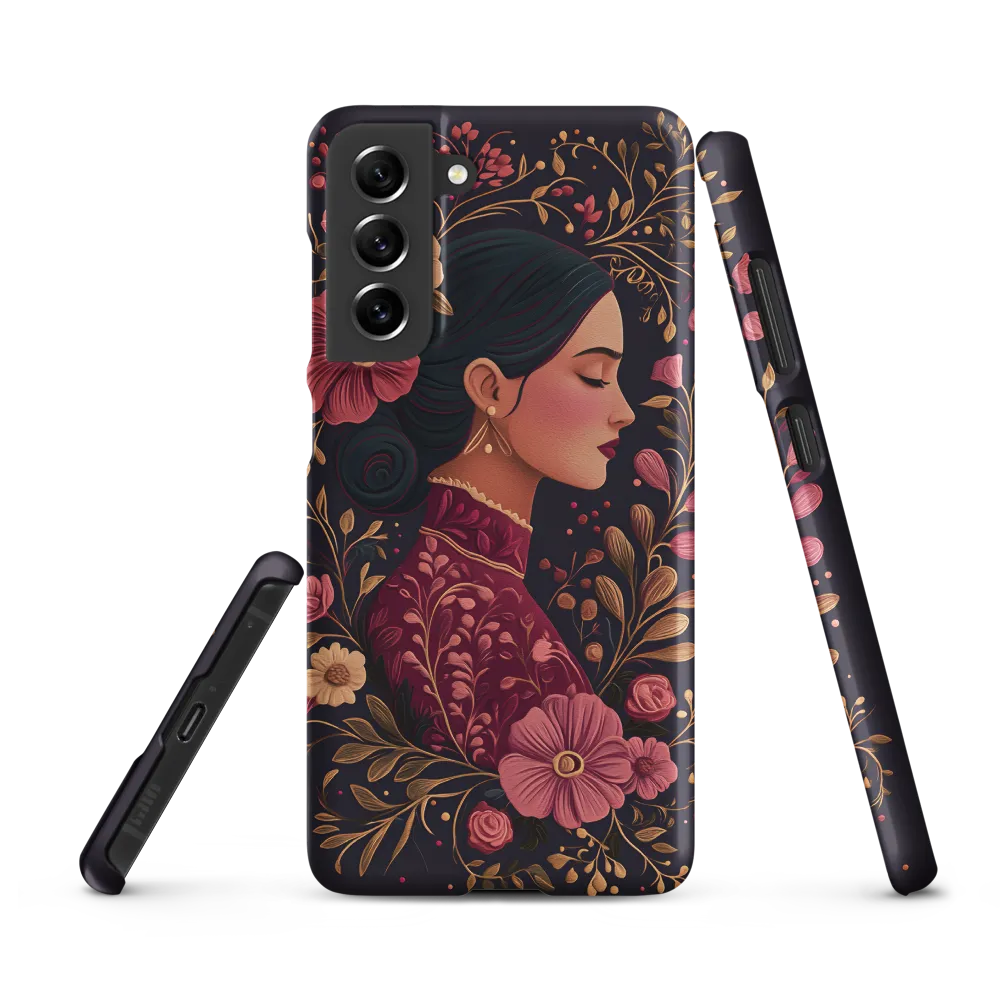 Portrait of Serenity | Phone Case |  S21 FE | Snap Case | Matte