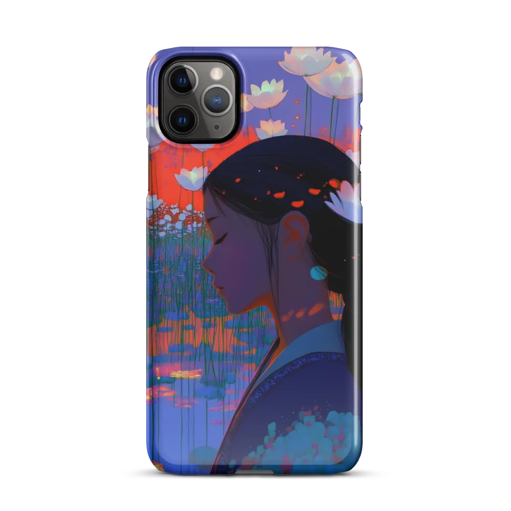 Serenity In Bloom | Phone Case |  11 Pro Max | Snap Case | Glossy