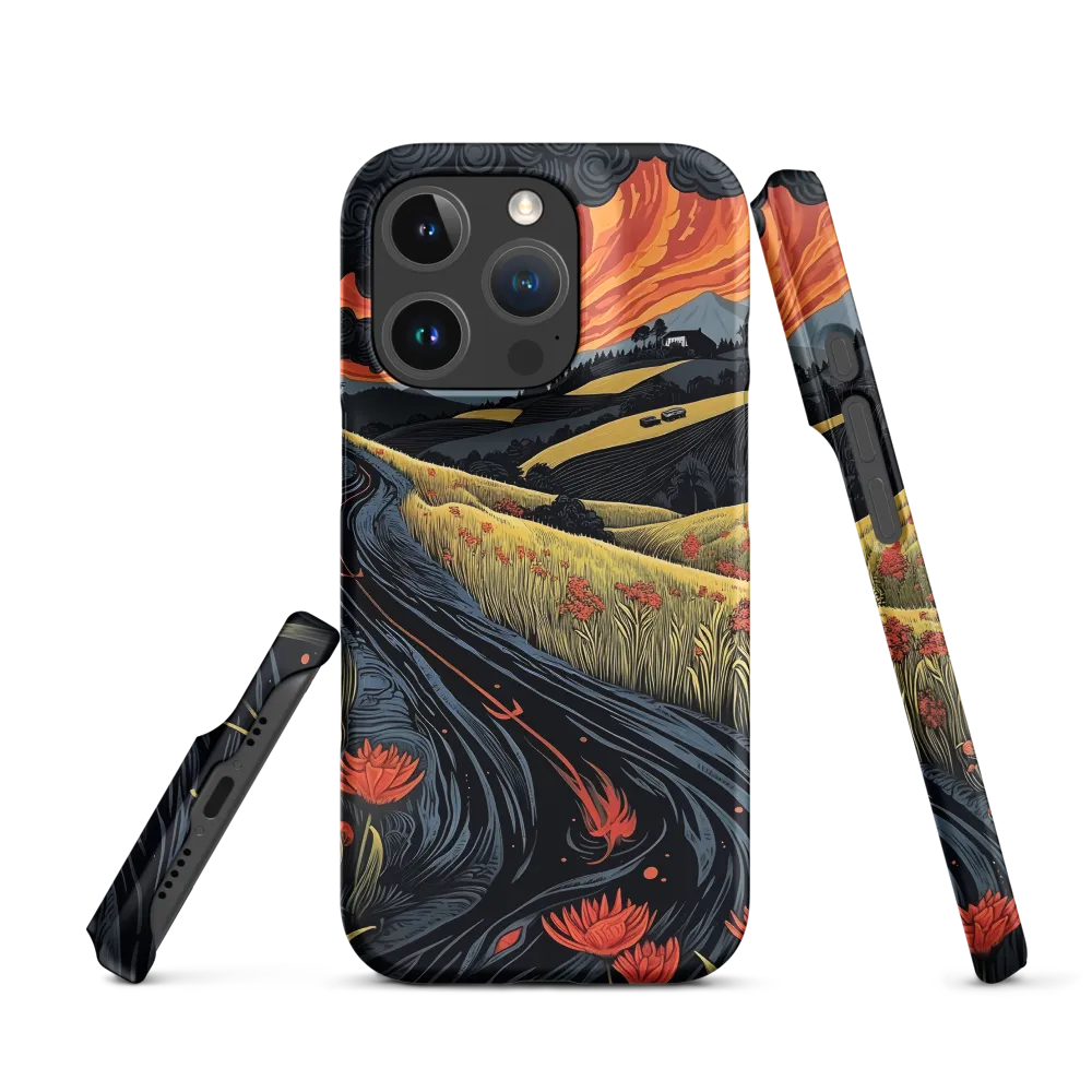 Whispers of the Winding Road | Phone Case |  16 Pro | Snap Case | Matte