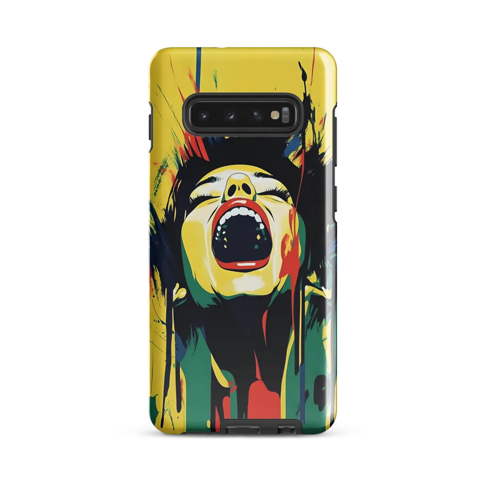 Eruption of Emotion | Phone Case |  S10 Plus | Tough Case | Glossy