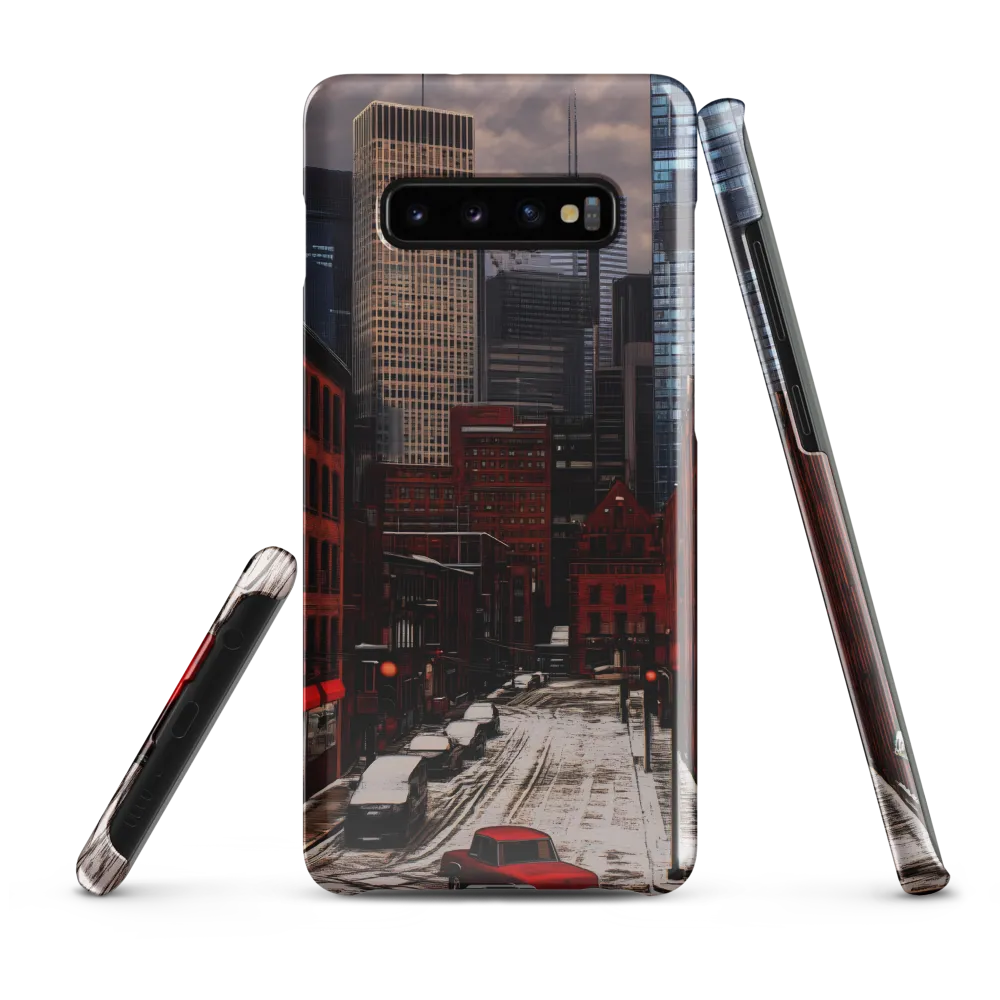 Winter's Urban Embrace | Phone Case |  S10 Plus | Snap Case | Glossy