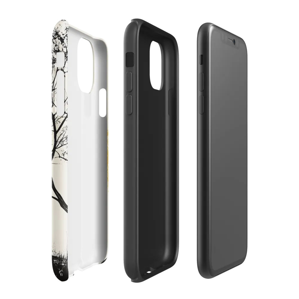 Whispers of Solitude | Phone Case |  11 | Tough Case | Glossy