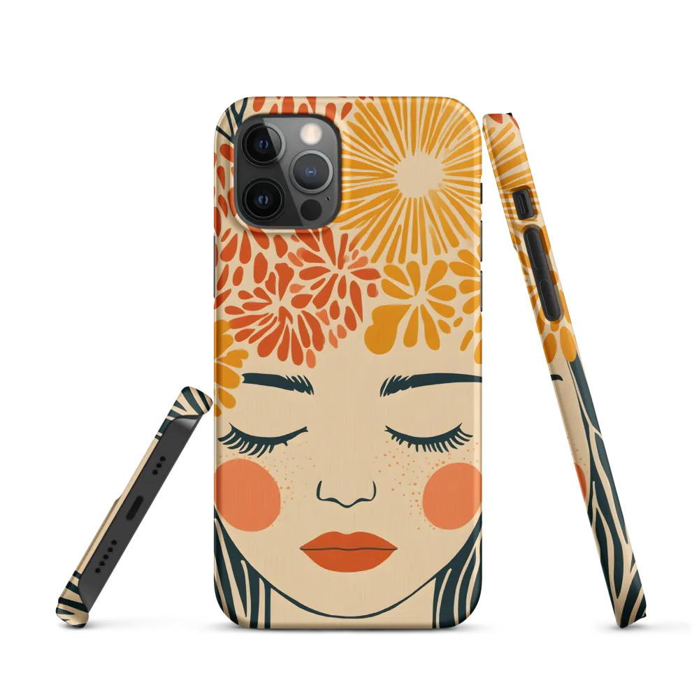Serenity in Bloom | Phone Case |  12 Pro | Snap Case | Matte