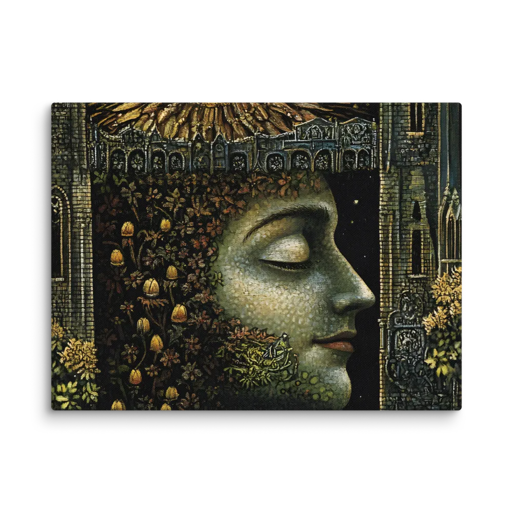 Nature’s Embrace: The Infinite Connection | Canvas | 9″×12″